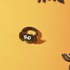 Fashion Lightweight Rings Bat Specter Pumpkin Stacking Rings Big-eyed Crystal Exaggerated Rings Suitable for Ladies