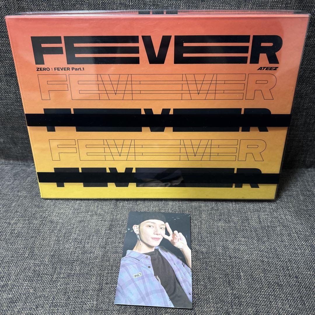

[USED] ATEEZ ZERO : FEVER Part.1 THANXX Wooyoung Trading Card