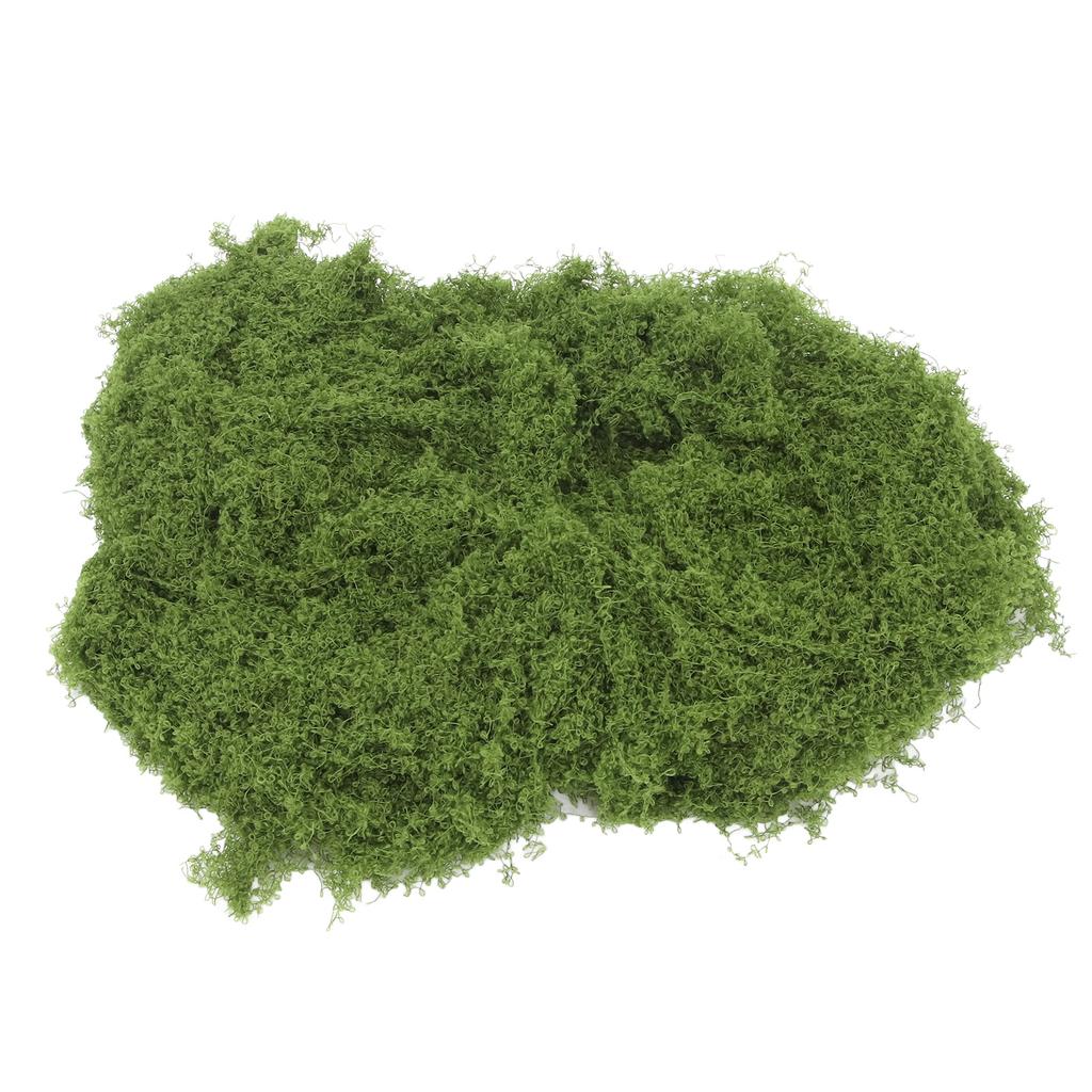 200g Artificial Moss Miniature Bonsai Decor for Potted Plants Garden Lawn Crafts Decoration Dark Green