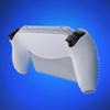 Skyddsfodral för PlayVital PS med 3D-knoppdesign för förbättrat grepp och kompatibel tumstickskåpa Portal, halkskydd [Klar Vit]