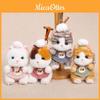 Sweet Decor Cat Plush Doll With Short Pile Cotton For Gift And Collection