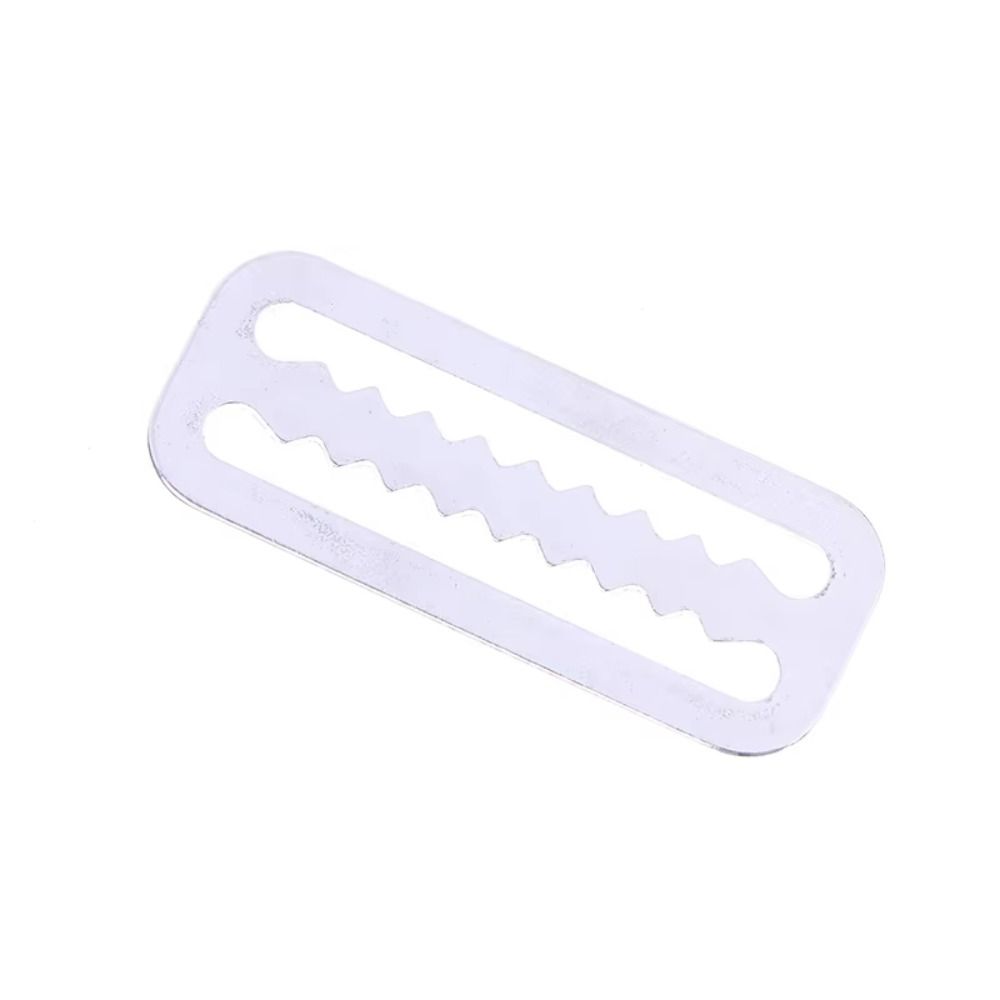 1/5PCS Serrated Locking Diving Weight Belt Stainless Steel Webbing Buckle Belt Accessories
