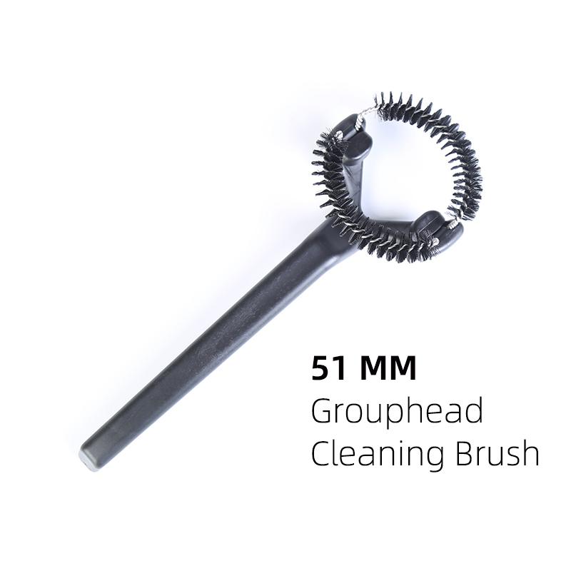 Coffee Machine Brush Cleaner Removable Coffee Maker Espresso Group Head Cleaning Round Brushes Cleaning Tool