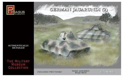 Platz German Army Jaguarundi Set Plastic Model PH7606 1/72 P-245-010 2-Car