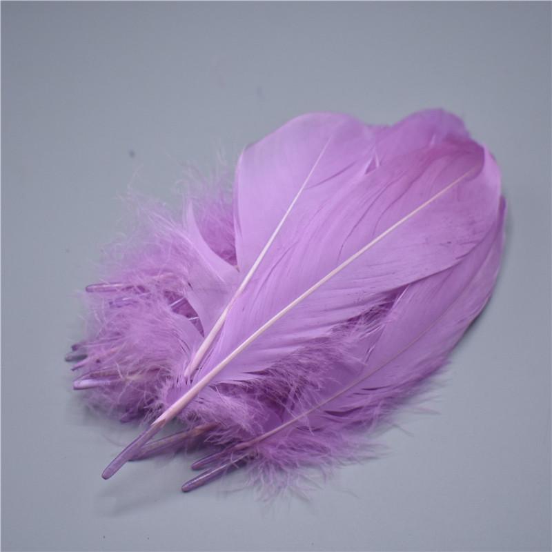 Nature Peppermint Green Goose Nagoire Feathers For Crafts Plumes 5-7Inch/13-18Cm Jewelry Clothing Accessories Wedding Decoration