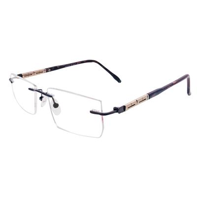 RSINC Cadre sans monture/lunettes/lunettes, Optique, Métal Pour Hommes Et Femmes, Marron Doré 3110 52-18-145 (IB-2) M1 Play Brun Or 3110 | IB 2