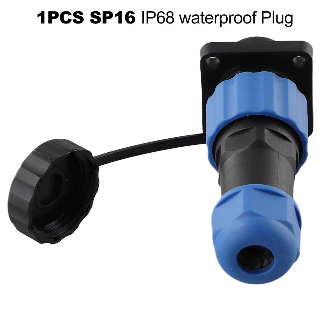 IP68 Square Connector Perfect For Garden Lighting Marine Equipment And Outdoor LED Panels 2 9 Pin IP68 Waterproof Connector