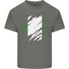 Torn Nigeria Flag Nigerian Day Football Unisexs Light Cotton TShirt
