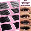 False Eyelash Extension Set Single Cluster 590 Clusters 30 + 40 + 50 + 60 + 80 + 100D Eyelashes