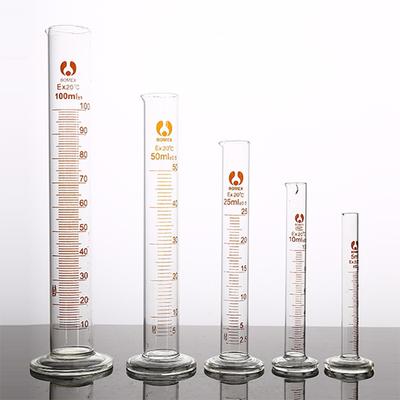 1Pc Professional Thick Glass Graduated Measuring Cylinder Tool 5/10/25/50/100ml Measuring Cylinder For Lab Suppy-Homeclub