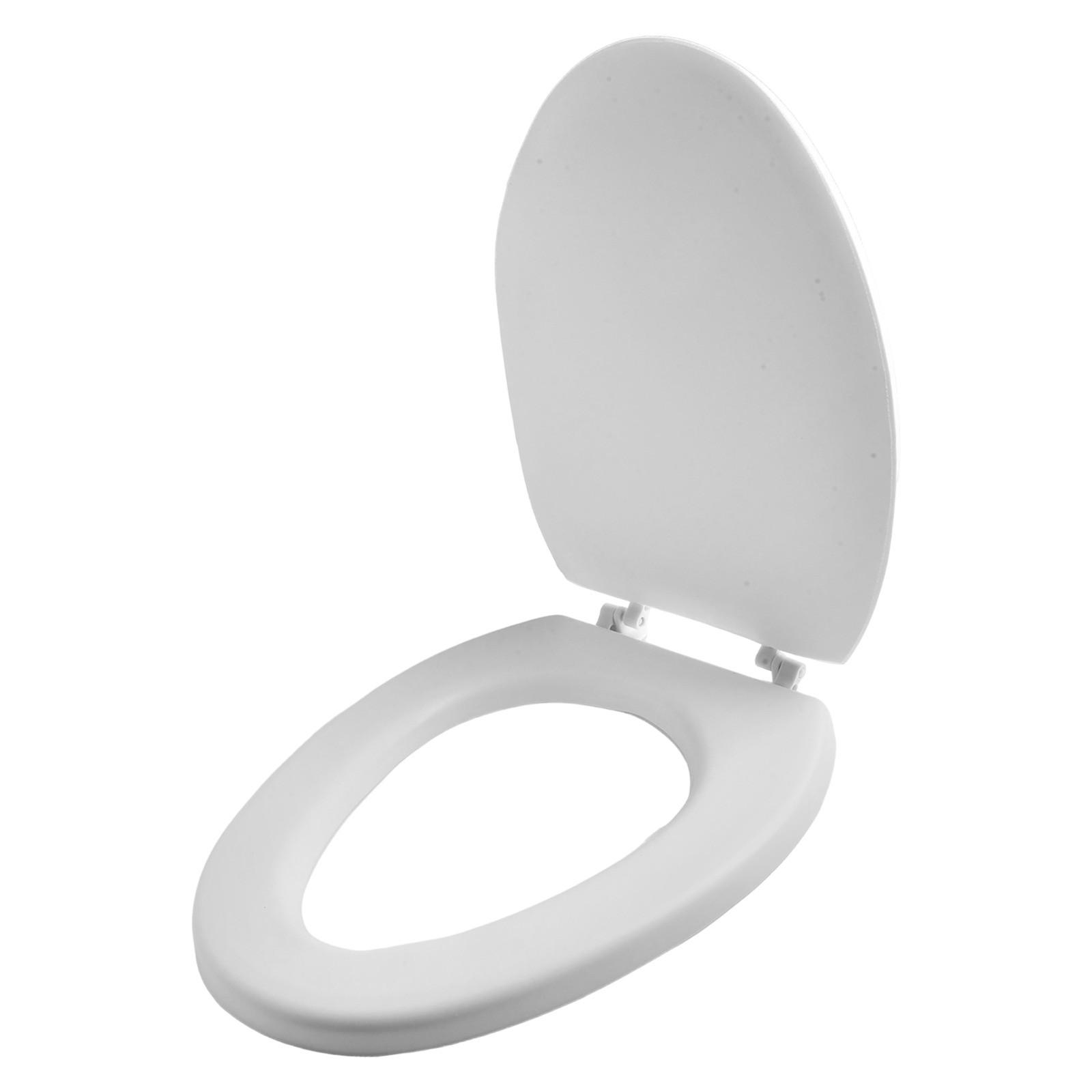 

Удобная накладка на сиденье унитаза EVA Водонепроницаемая Легко чистить Съемный дизайн White V-shaped