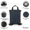 Business Fits Magnetic Flap TBB65102GL Authorized Domestic Distributor Product [Targus] Backpack, 12.5 Liters, 16-inch Laptops, Men's & Women's,