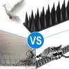 20 Pack Bird Spikes Pigeon Deterrent for Small Birds Raccoon Cats Defender  Outside to Keep Squirrel Away Plastic Fence Spike for Railing