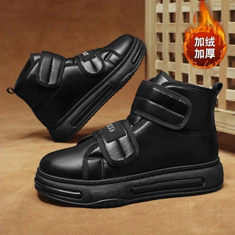 

Мужская обувь ретро платформа слипоны высококачественные мужские ботинки лидер продаж не Y2k мода распродажа классика новинка в рекламе предложение дешево 39