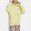 Adidas Casual Striped Floral Print Hoodie Women Tops Yellow HC4186
