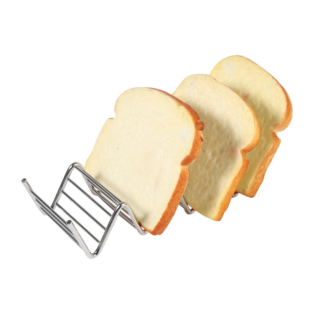 1Pc Practical Taco Holder 4 Wave Shape Stainless Steel Food Rack Hard Shells Kitchen Tools