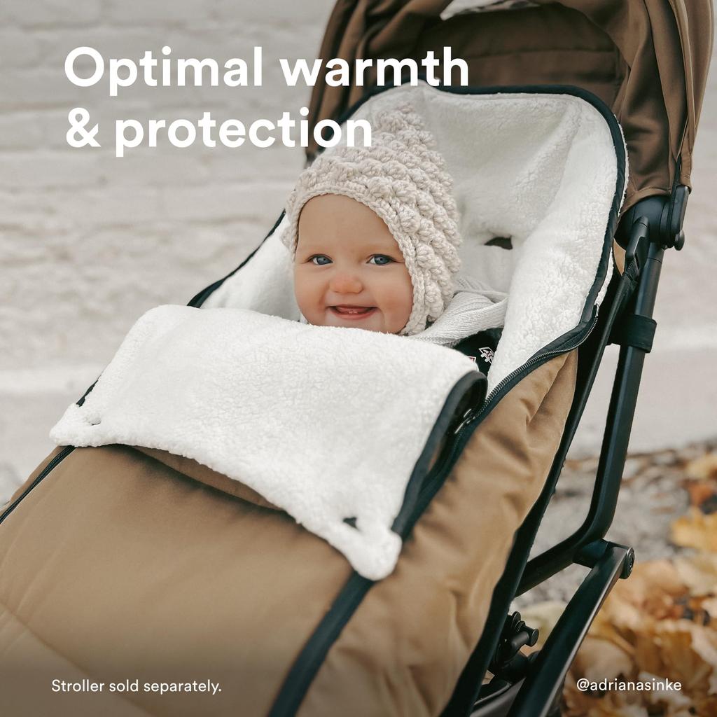 Stokke YOYO Footmuff Toffee, W18.5cm x H5cm x D89cm, 646608