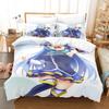 3D Print Anime Kawaii Girls Minato Aqua Bedding Set Single Twin Full Queen King Size Bed Set Adult Kid Bedroom Duvet cover Sets