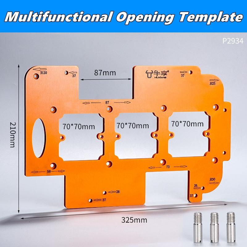 Cabinet Door Invisible Embedded Handle Slotting