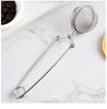 1Pc Stainless Steel Handle Tea Ball Tea Clip To Make Tea Mesh Filter Seasoning Mesh Leakage Ball Clip Easy To Make Tea Ball