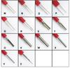 26ks Car Terminal Pin Crimping Terminal Uvolňovací stahovák Nástroj pro demontáž automobilového drátu Nástroj pro opravu automobilového drátu Nástroj pro demontáž kolíku automobilového drátu