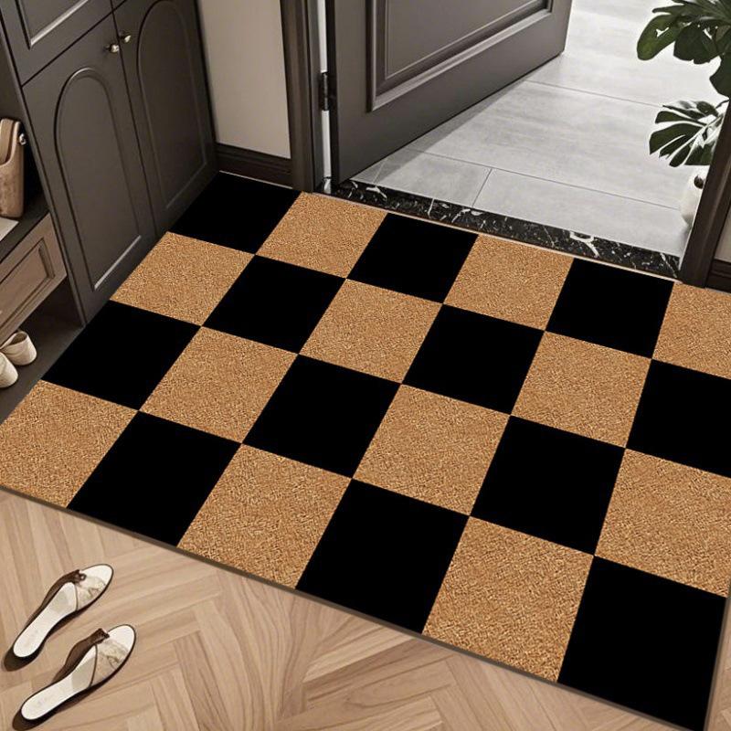 Green Leaves Welcome Mats Entrance Mats Color Printed Outdoor Soil Mats Home Decoration Door Mats