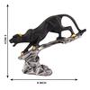 Black Cheetah Showpiece for Home Decor Showpiece | Cheetah Statue for Home Decorative Showpiece Item (Multicolor)