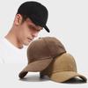 Fashion Solid Suede Retro Baseball Caps Men Women Winter Autumn Snapback Hat Adjustable Sunscreen Visor HipHop Cap Gorras Hombre