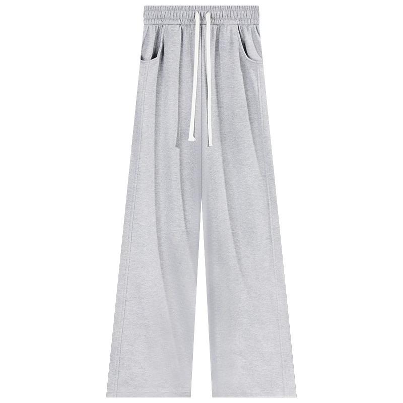 Women's High Waist Loose Fit Petite Straight-Leg Casual Sweatpants, Spring/Autumn 2025 Collection