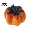 Orange And Black Halloween Decor Pumpkin Spider Ornaments, Spooky Tabletop Decoration, Glittering for Home Party Retro Fall Decorations