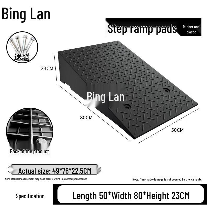Upgraded Vehicle Curb Ramp Mat