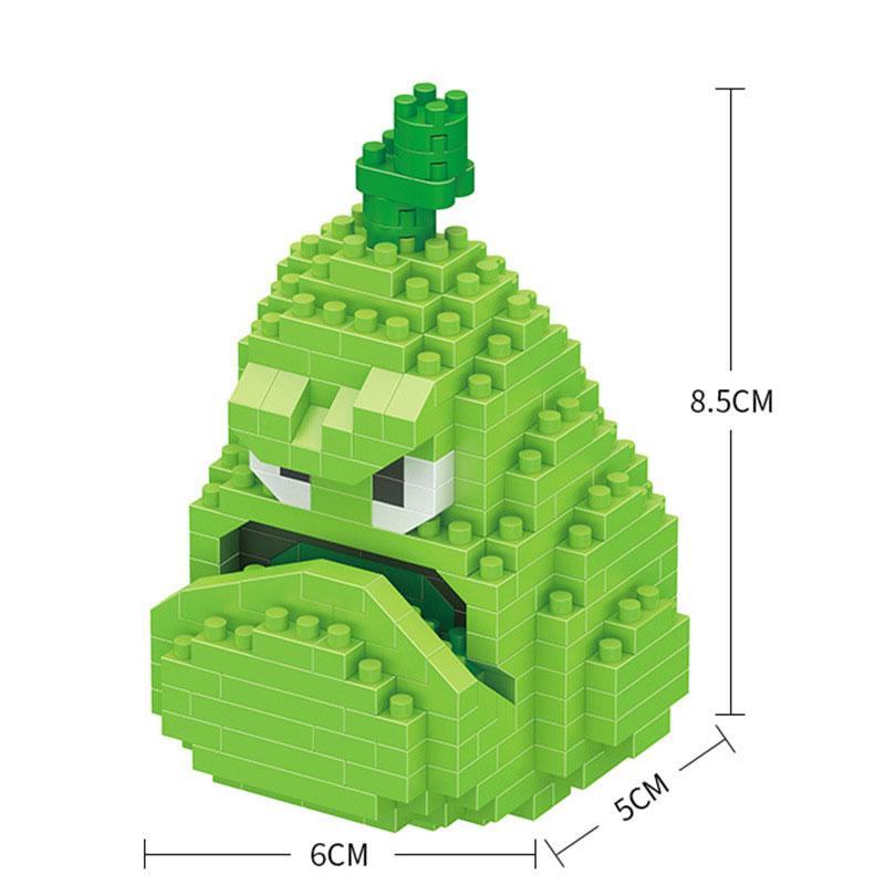 Vs Plants Zombies Parentchild Interactive Boxed Educational Building Toy Block