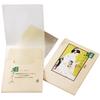 5-piece Set High-quality Oil Blotting Paper Maiko Makeup N 100 Sheets Per Pack 5 Packs (brown Paper) Domestically Produced 107 Cm Small Convenient On