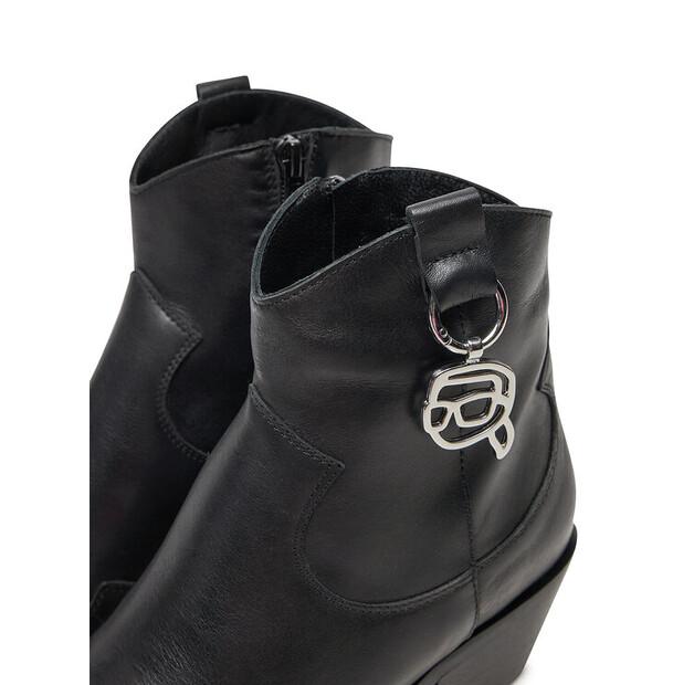 Ботильоны KARL LAGERFELD Kansas KL33265, черные