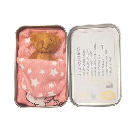 

Плюшевая кукла Персонализированная подарочная коробка Мини-набор плюшевых мишек Мягкий компаньон для снятия стресса для подростков Портативный Милый подарок на день рождения Рождество Комфорт Безопасность A темно-коричневого