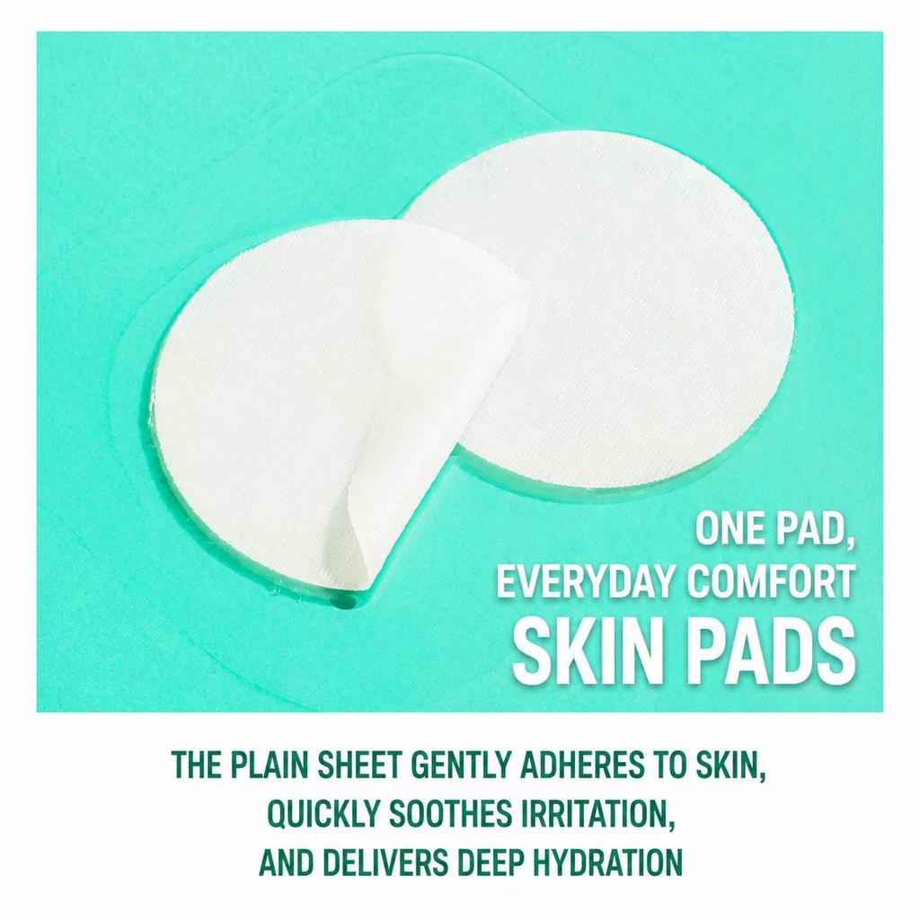 AS:US Toner Pad 100 Pads Cica Calming / Birch Cooling / Yuja Brightening (10 Options) - DAISO