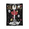 Dark Ghost Cartoon Game Flannel Throw Blankets Hollows Knights Blanket For Bedding Travel Lightweight Thin Quilt,