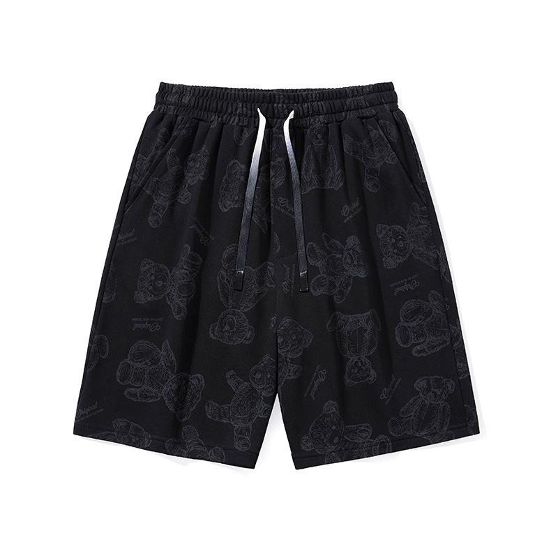 

Шорты мужские летние тонкие прямые свободные шелковые быстросохнущие мужские повседневные брюки Five Point модные брендовые баскетбольные спортивные брюки S