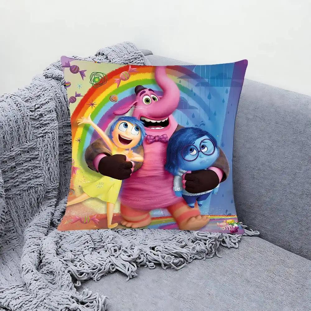 Süßer H-Inside Out-W Kissenbezug Kissenhülle Weich Süß Dekokissenbezug Für Auto Sofa Kissenhülle Polyester Mit Reißverschluss