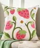 Spring Summer Boho DoubleSided Pillow Case Mushroom Moon Decorative Cushion Cover Print Home Decor for Couch Bed Sofa Room