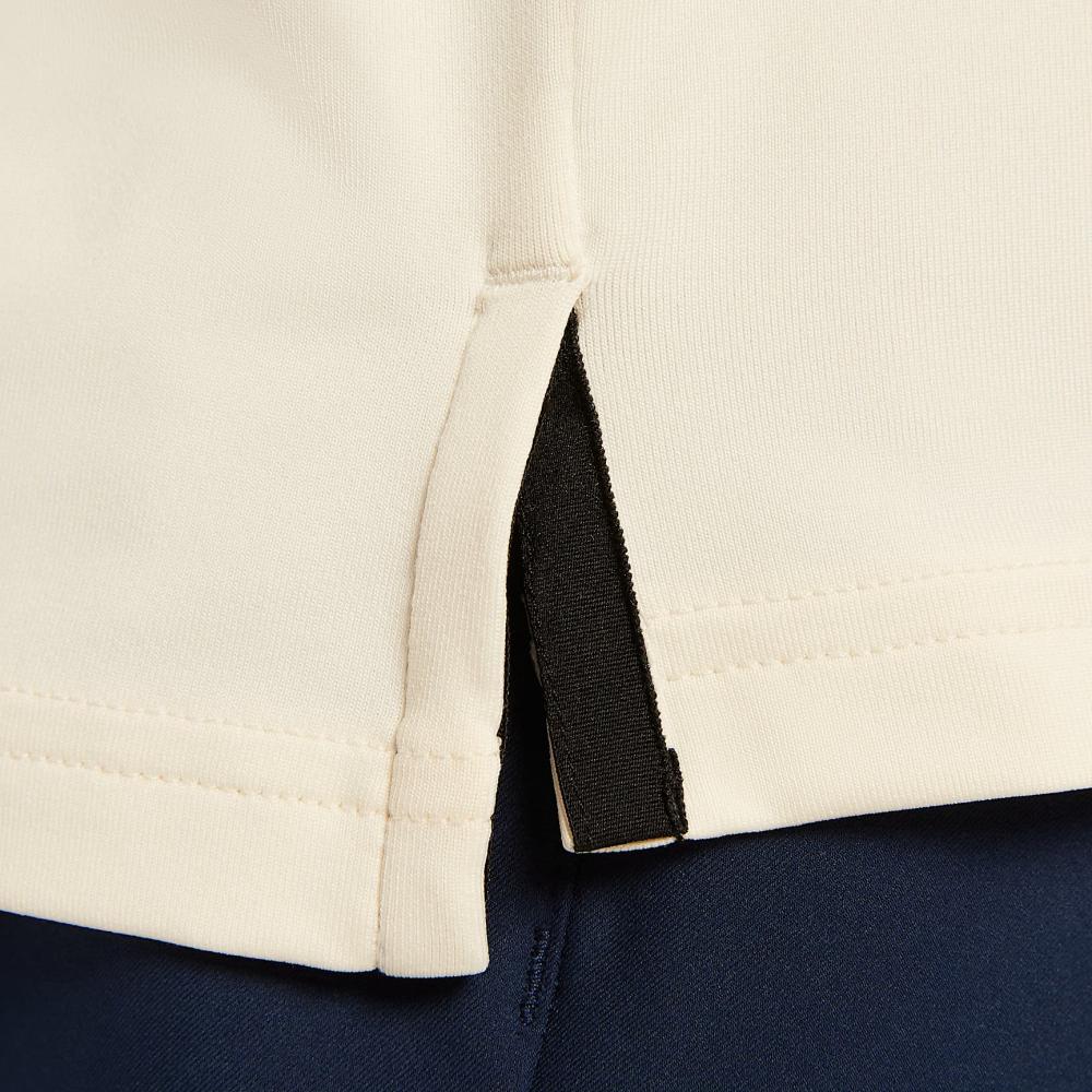 Nike Tour Dri-Fit Fashion Comfortable Trendy Minimalist Solid Color Golf Shirt Men tops Light-Ivory FZ7502110