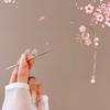 Haarnadel mit Quastenblume im antiken Stil, Damen High-End-Temperament, All-Match Hanfu Haarnadel, Am Hinterkopf zu befestigen, Haarnadel