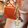 Metal Keychain Swift Taylor Peripheral Key Ring Bag Decoration