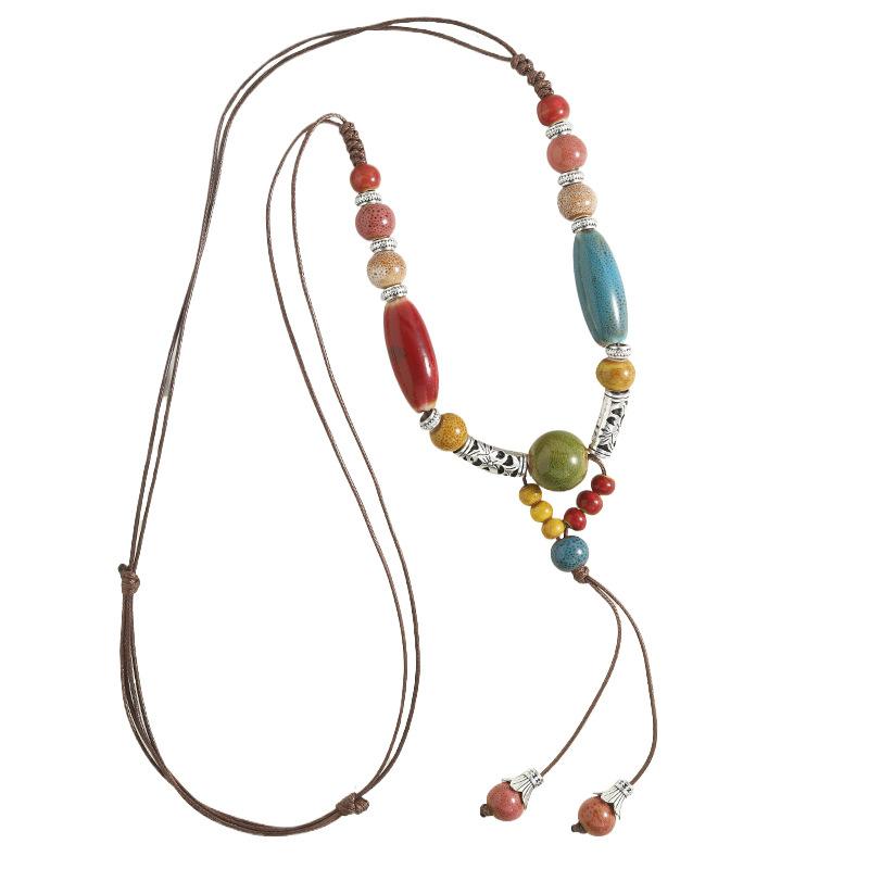 

Necklace With Pendants One Size
