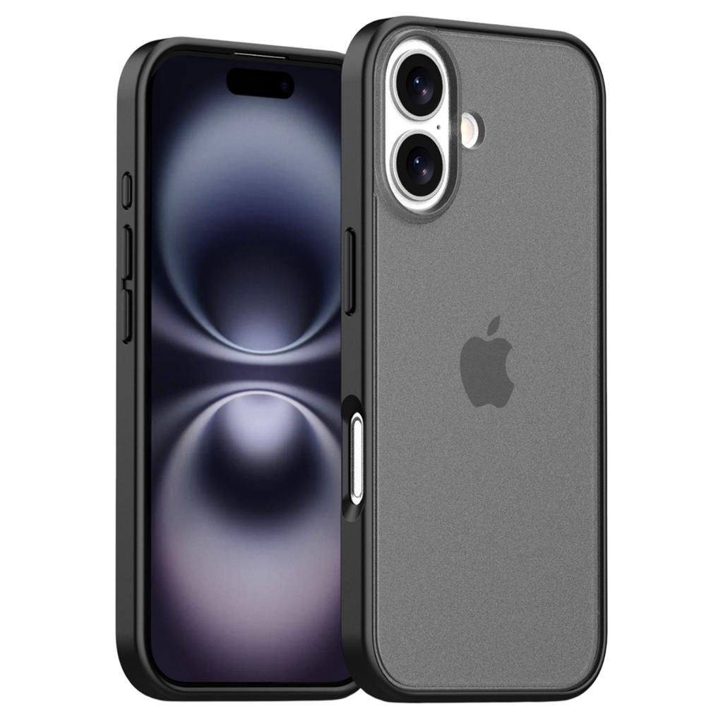 For iPhone 17 Case Skin Feel Frosted PC+TPU Protective Phone Cover