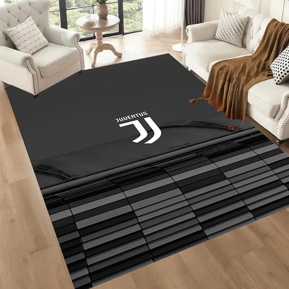 Juventus Area Rug Design For Kitchen Balcony Game Room Hallway Antislip Rug Decorate Offices Luxury Gift For Birthday Christmas Wedding