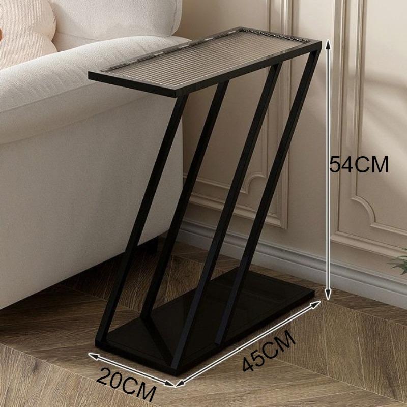 Metal Coffee Table Luxury Modern Removable End Tables Simple Narrow Shelves Organizers Home Living Room Bedroom Furnitures