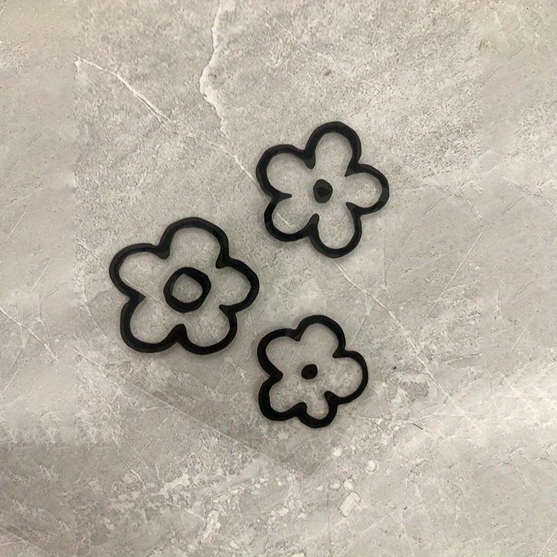 

3PCS Flower design car mirror bumper decoration stickers and sticker accessories