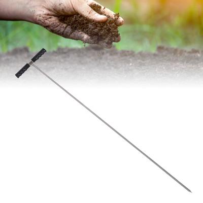 Metal Soil Probe Tie, Highly Penetrating Tip,   32-48 Inch Rth Probe for Locating Septic  , Pipes, Utilities