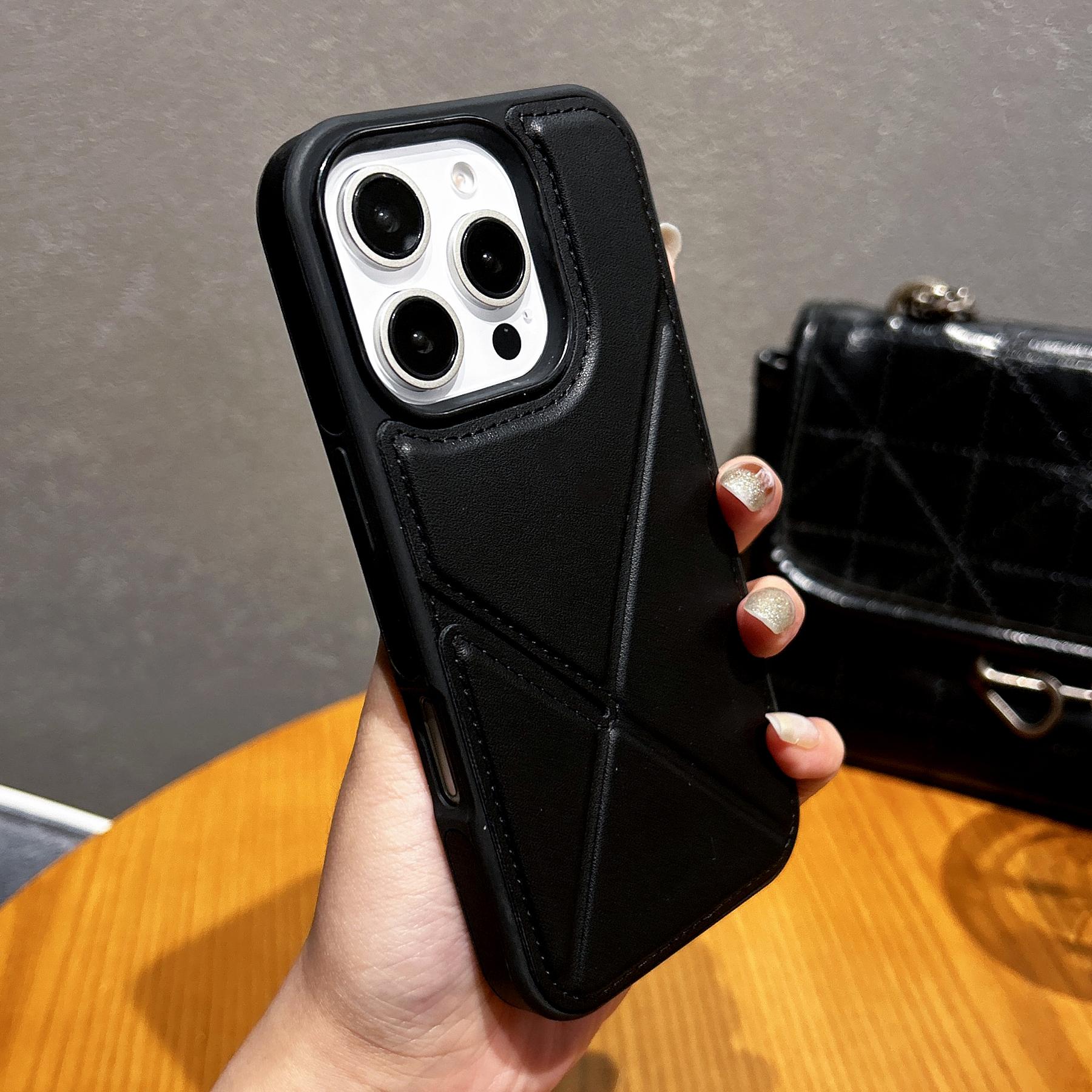 

Роскошный многофункциональный чехол-кошелек для карточек для iPhone 16 15 14 Plus 13 12 Pro Max 11 PU держатель браслет мягкий силиконовый чехол For iPhone 16 Pro